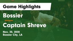 Bossier  vs Captain Shreve Game Highlights - Nov. 20, 2020