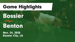 Bossier  vs Benton  Game Highlights - Nov. 24, 2020