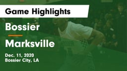 Bossier  vs Marksville  Game Highlights - Dec. 11, 2020