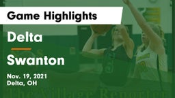 Delta  vs Swanton  Game Highlights - Nov. 19, 2021