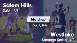 Matchup: Salem Hills High vs. Westlake  2016