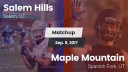 Matchup: Salem Hills High vs. Maple Mountain  2017