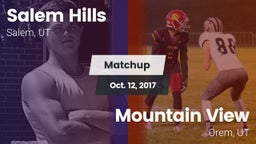 Matchup: Salem Hills High vs. Mountain View  2017