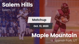 Matchup: Salem Hills High vs. Maple Mountain  2020