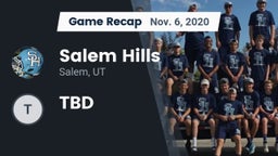 Recap: Salem Hills  vs. TBD 2020