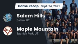 Recap: Salem Hills  vs. Maple Mountain  2021