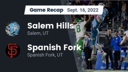 Recap: Salem Hills  vs. Spanish Fork  2022