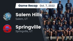 Recap: Salem Hills  vs. Springville  2022