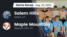 Recap: Salem Hills  vs. Maple Mountain  2023