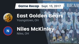 Recap: East  Golden Bears vs. Niles McKinley  2017