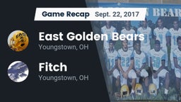 Recap: East  Golden Bears vs. Fitch  2017