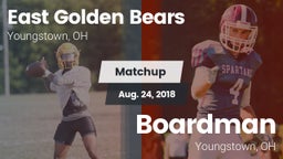 Matchup: East  vs. Boardman  2018