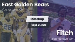 Matchup: East  vs. Fitch  2018