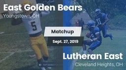 Matchup: East  vs. Lutheran East  2019
