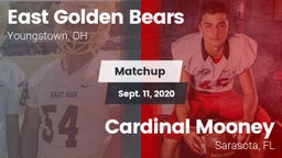 Matchup: East  vs. Cardinal Mooney  2020