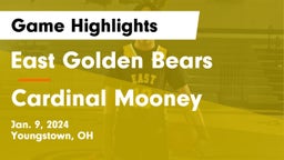East  Golden Bears vs Cardinal Mooney  Game Highlights - Jan. 9, 2024