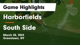 Harborfields  vs South Side  Game Highlights - March 20, 2024