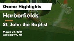 Harborfields  vs St. John the Baptist  Game Highlights - March 22, 2024