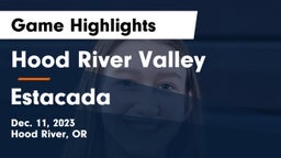 Hood River Valley  vs Estacada  Game Highlights - Dec. 11, 2023