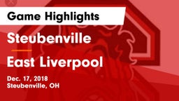 Steubenville  vs East Liverpool  Game Highlights - Dec. 17, 2018