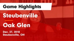 Steubenville  vs Oak Glen  Game Highlights - Dec. 27, 2018