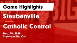 Steubenville  vs Catholic Central  Game Highlights - Dec. 28, 2018