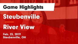 Steubenville  vs River View Game Highlights - Feb. 23, 2019