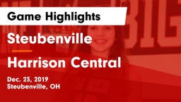 Steubenville  vs Harrison Central  Game Highlights - Dec. 23, 2019