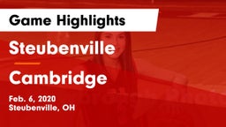 Steubenville  vs Cambridge  Game Highlights - Feb. 6, 2020