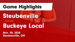 Steubenville  vs Buckeye Local  Game Highlights - Nov. 30, 2020