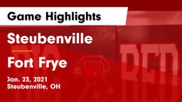 Steubenville  vs Fort Frye  Game Highlights - Jan. 23, 2021
