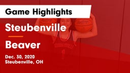 Steubenville  vs Beaver  Game Highlights - Dec. 30, 2020