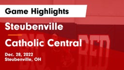 Steubenville  vs Catholic Central  Game Highlights - Dec. 28, 2022