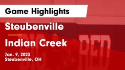 Steubenville  vs Indian Creek  Game Highlights - Jan. 9, 2023