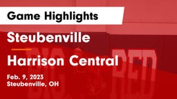 Steubenville  vs Harrison Central  Game Highlights - Feb. 9, 2023