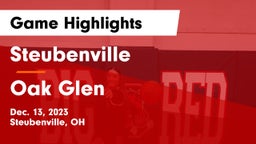 Steubenville  vs Oak Glen  Game Highlights - Dec. 13, 2023