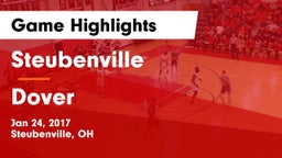 Steubenville  vs Dover  Game Highlights - Jan 24, 2017