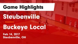 Steubenville  vs Buckeye Local Game Highlights - Feb 14, 2017