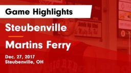 Steubenville  vs Martins Ferry  Game Highlights - Dec. 27, 2017