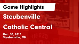 Steubenville  vs Catholic Central  Game Highlights - Dec. 30, 2017