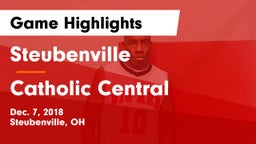 Steubenville  vs Catholic Central  Game Highlights - Dec. 7, 2018