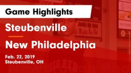 Steubenville  vs New Philadelphia  Game Highlights - Feb. 22, 2019