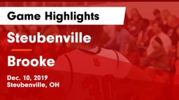 Steubenville  vs Brooke  Game Highlights - Dec. 10, 2019