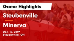 Steubenville  vs Minerva  Game Highlights - Dec. 17, 2019
