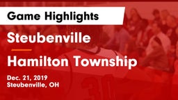 Steubenville  vs Hamilton Township  Game Highlights - Dec. 21, 2019