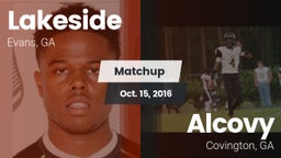 Matchup: Lakeside  vs. Alcovy  2016