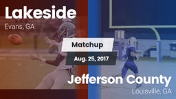Matchup: Lakeside  vs. Jefferson County  2017