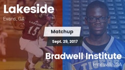 Matchup: Lakeside  vs. Bradwell Institute 2017