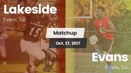 Matchup: Lakeside  vs. Evans  2017