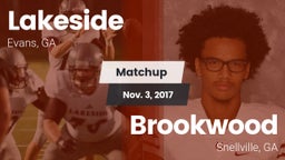 Matchup: Lakeside  vs. Brookwood  2017